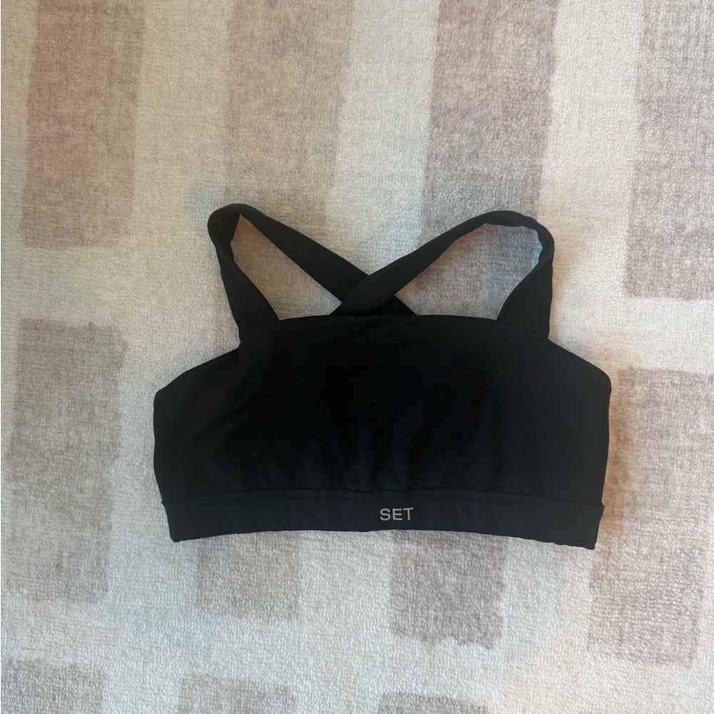 SET Active Black Bandeau